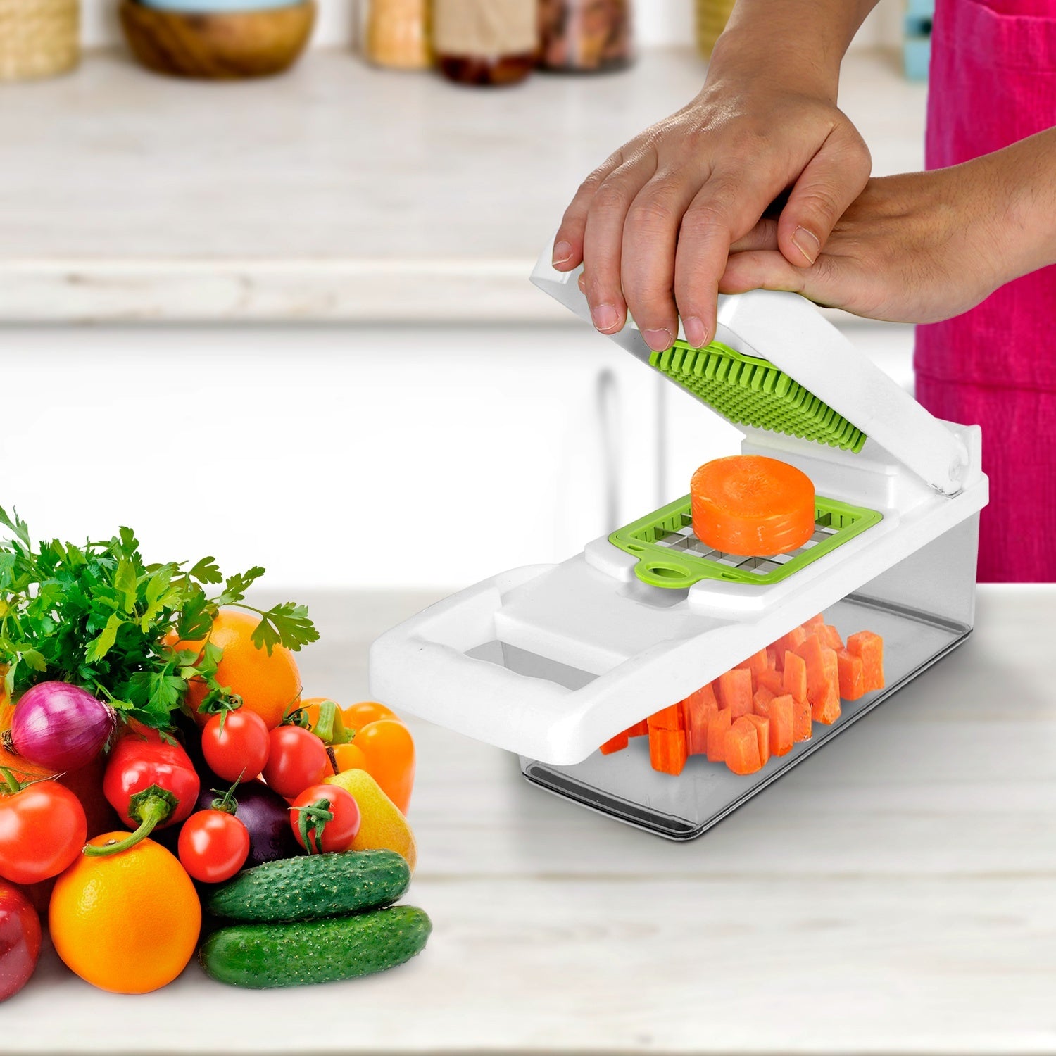 12-in-1 Vegetable Chopper Set 5