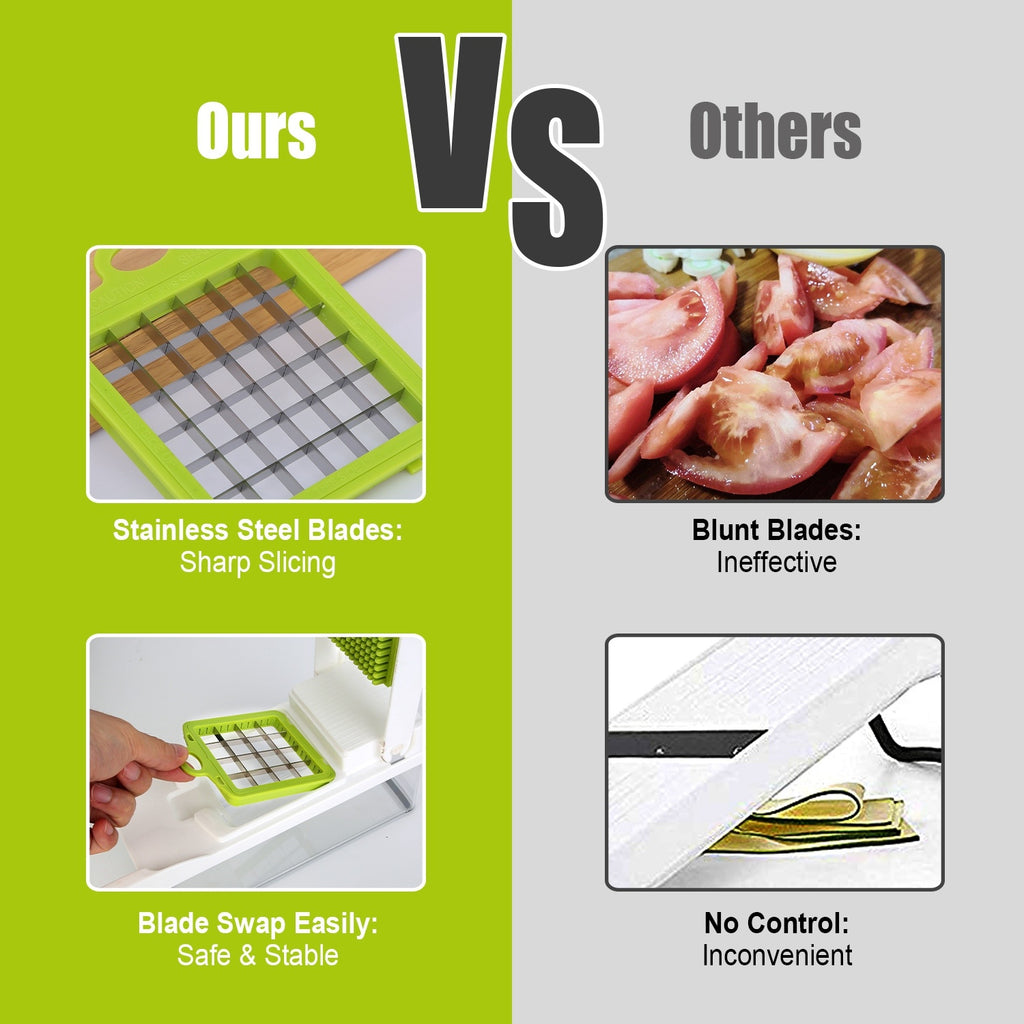 12-in-1 Vegetable Chopper Set 8