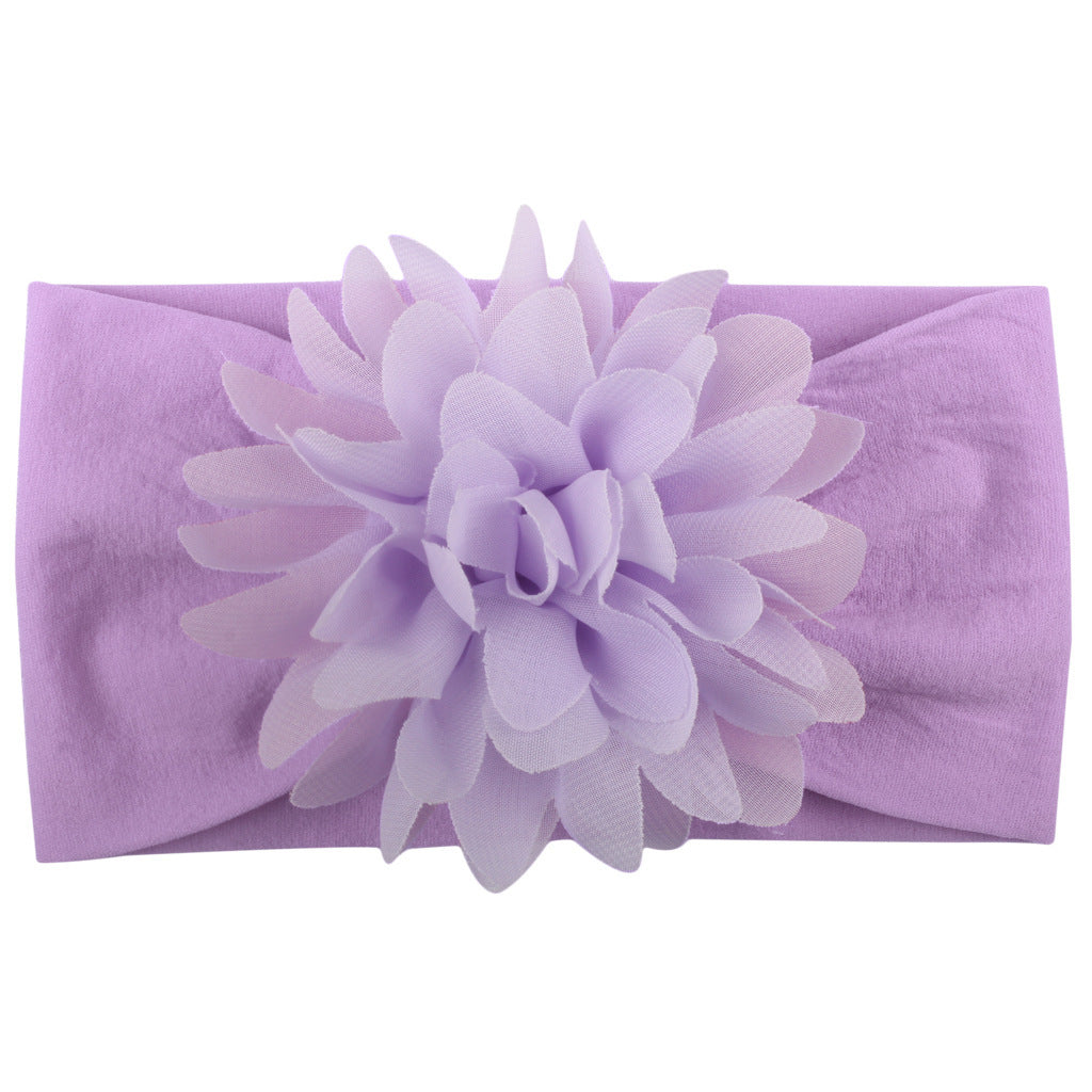 Chiffon Flower Baby Headband