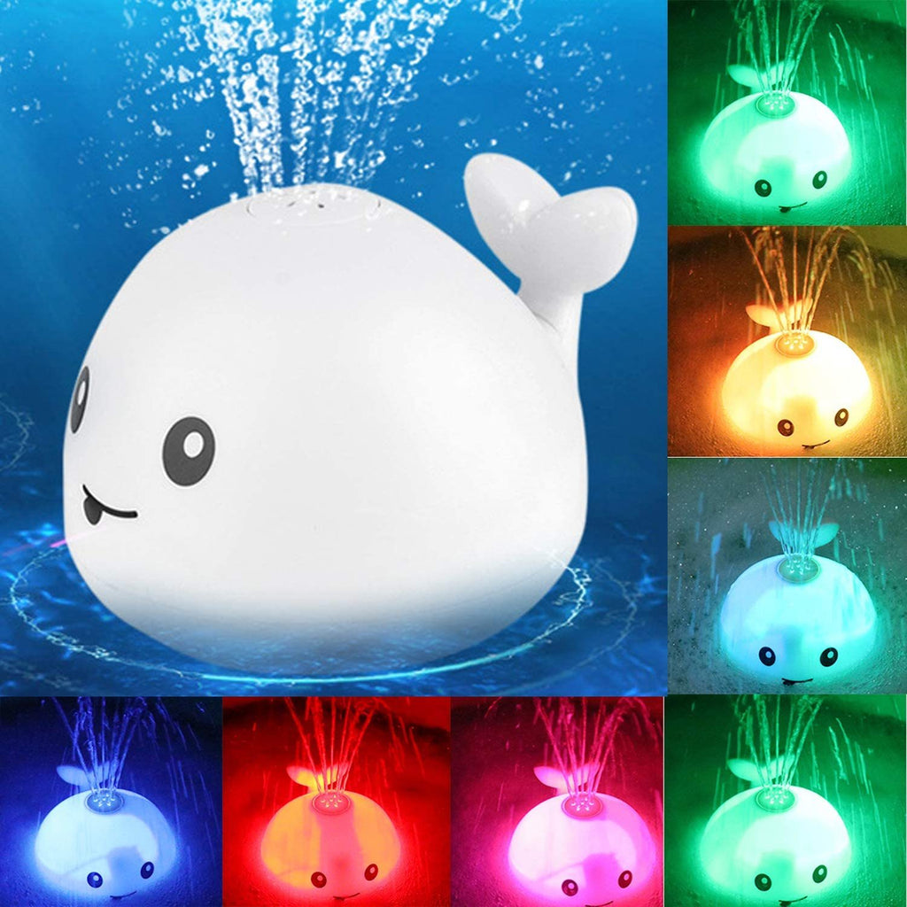 LED Whale Bath Toy