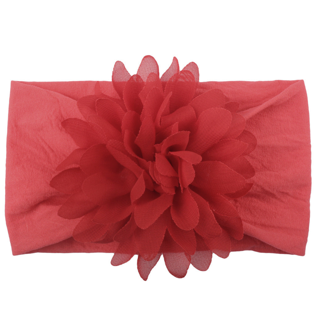 Chiffon Flower Baby Headband