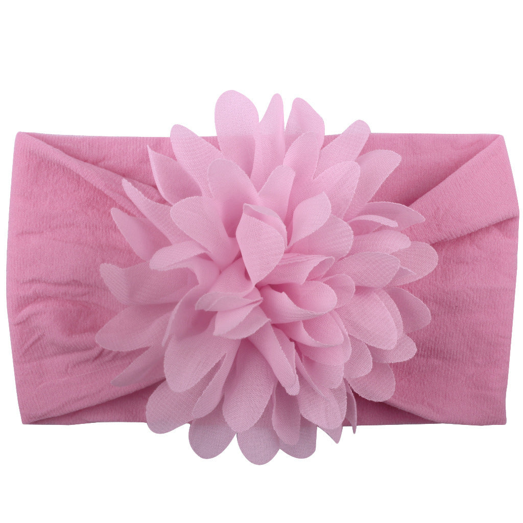 Chiffon Flower Baby Headband