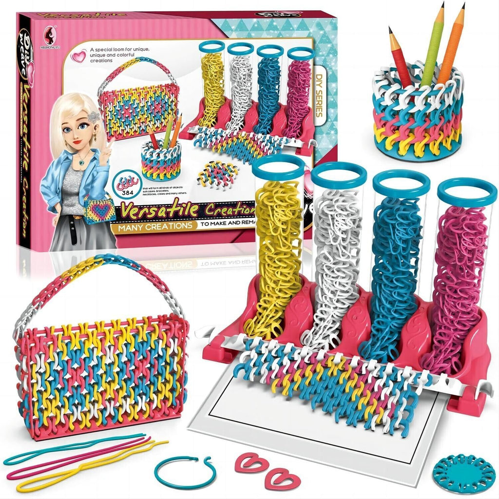 DIY Ribbon Weaving Toy 8