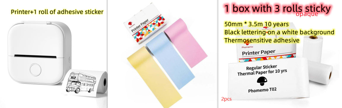 Mini Bluetooth Label Printer 22