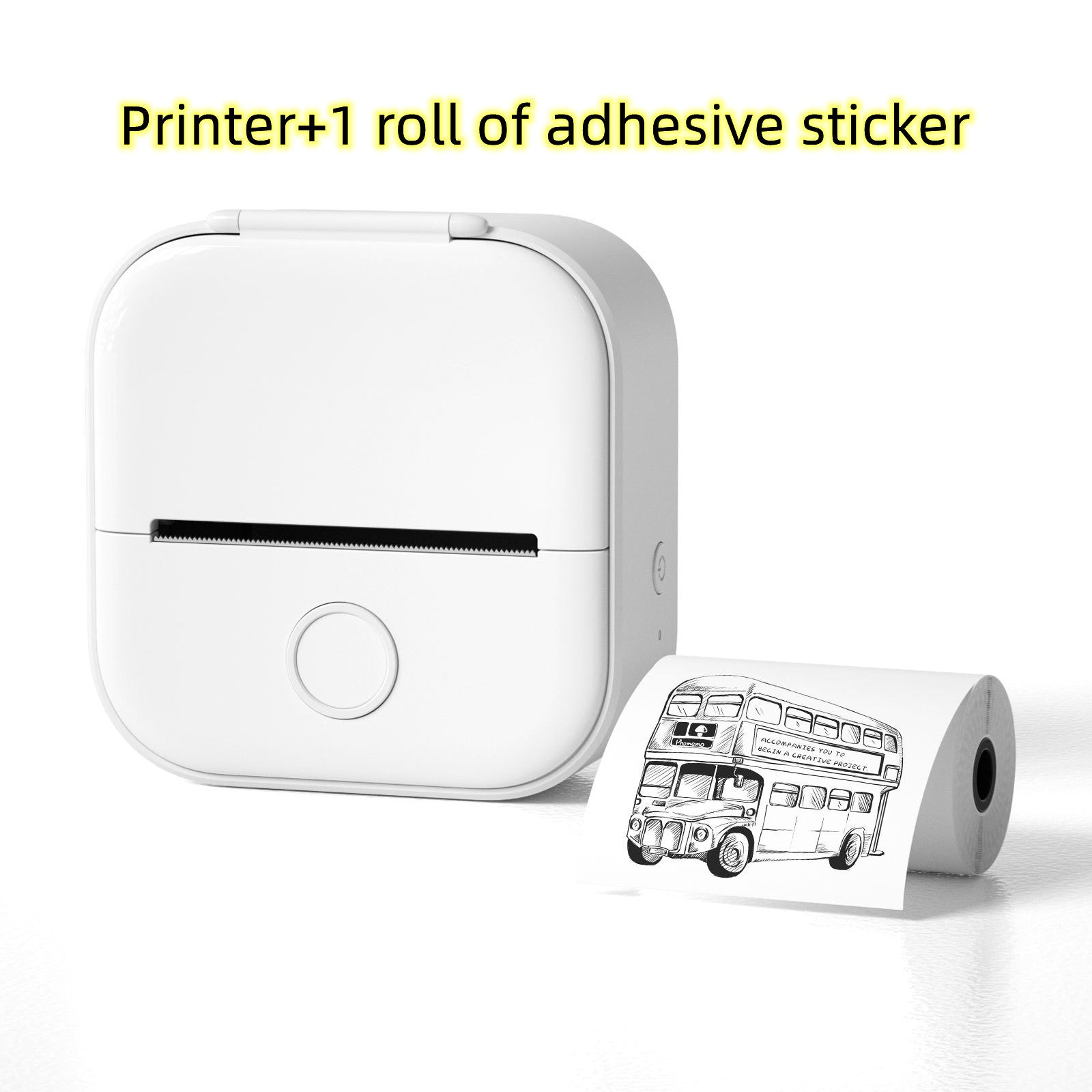 Mini Bluetooth Label Printer 5