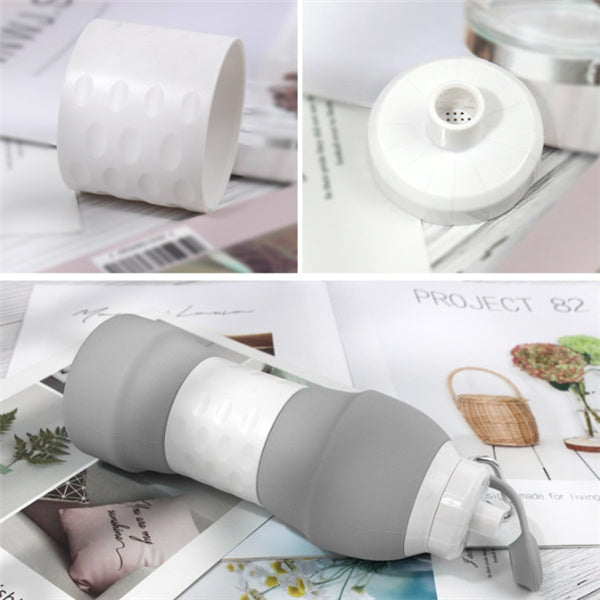Silicone folding water bottle 11