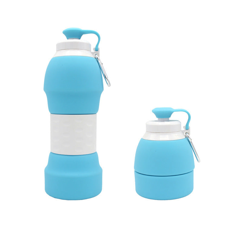 Silicone folding water bottle 5