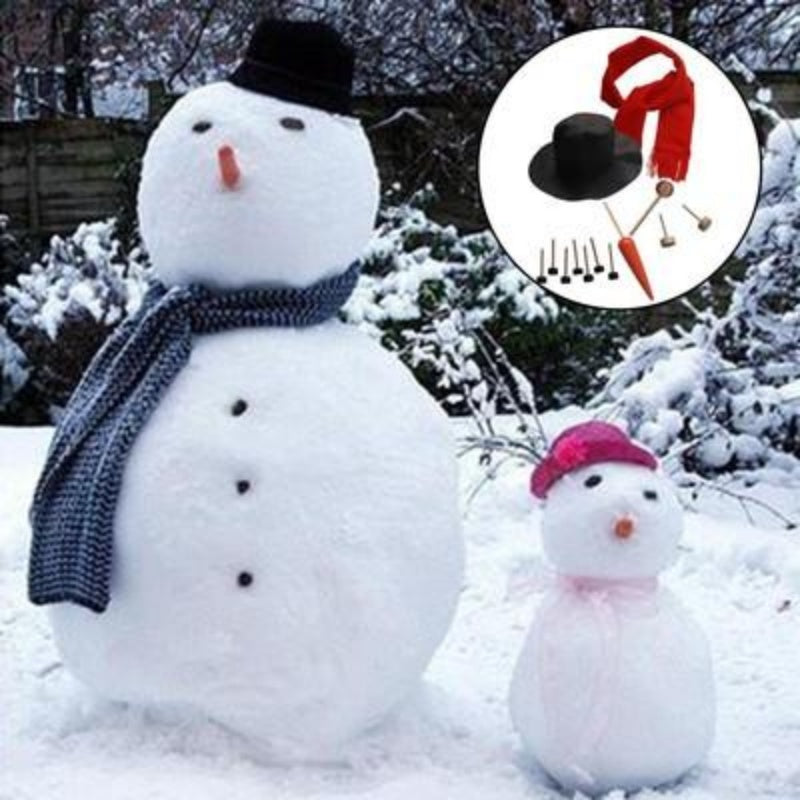 Snowman Craft Kit – Winter Decoration Set 8