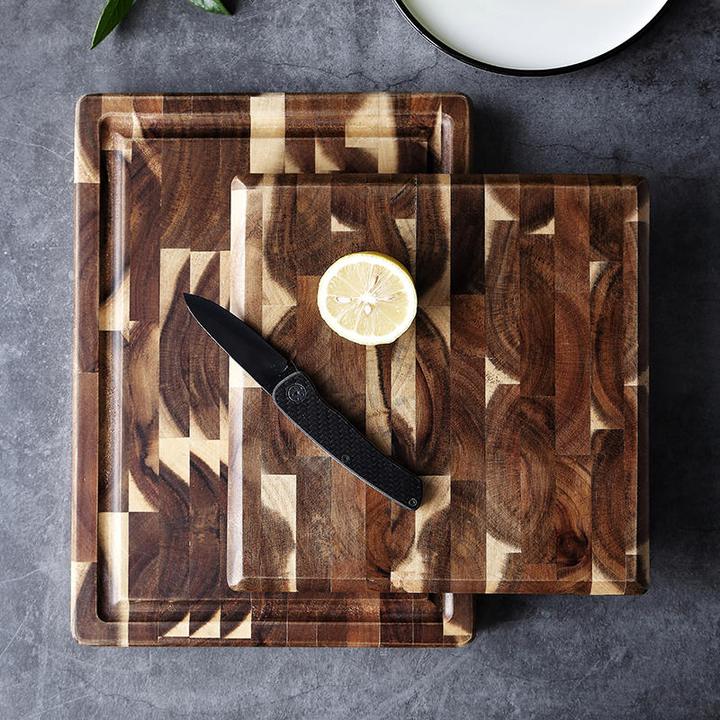 Solid Wood Parquet Cutting Board for Kitchen 8