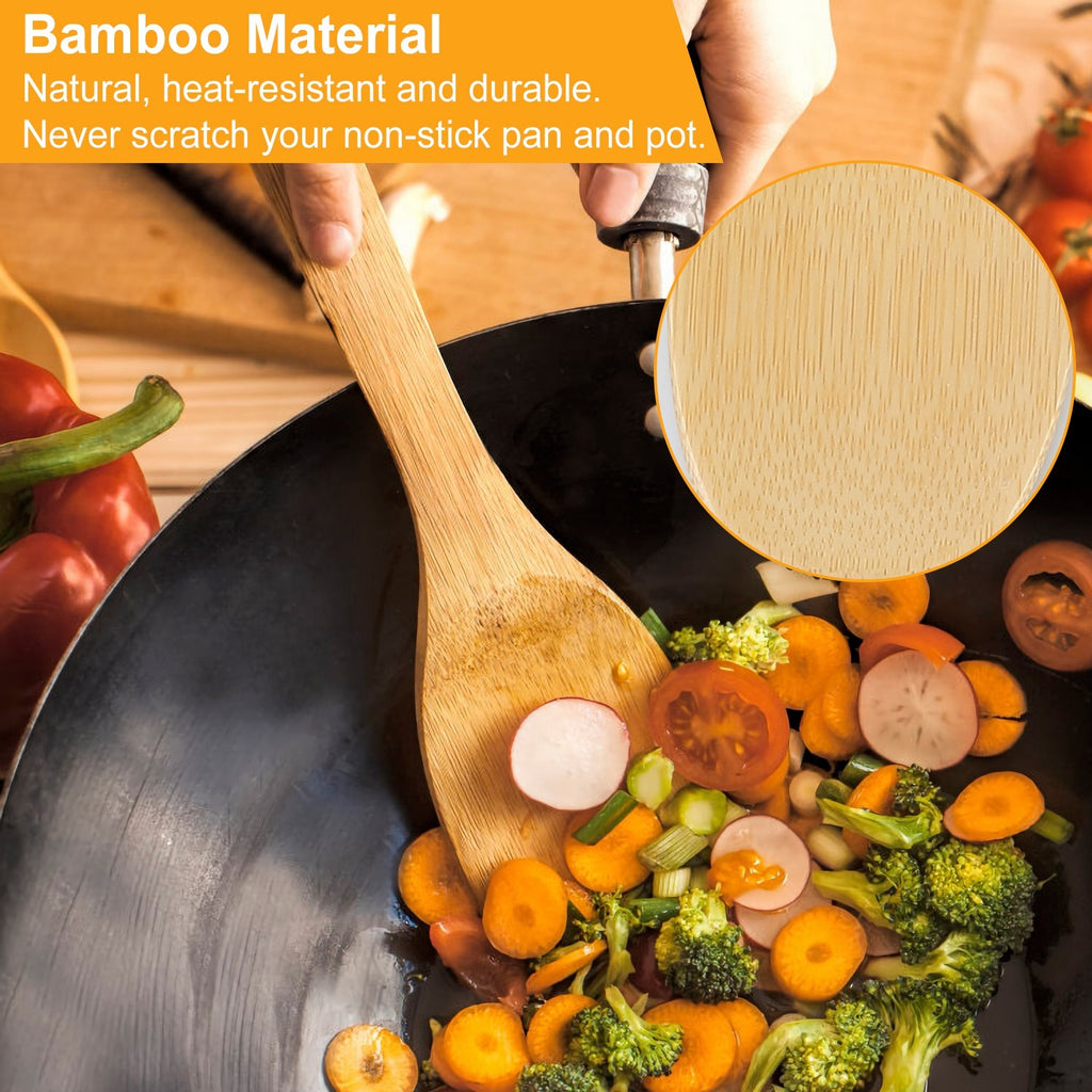 Set Of 6Pcs Cooking Bamboo Wooden